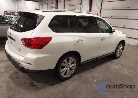 2018 Nissan Pathfinder Sl из США, поврежденный, VIN 5N1DR2MM2JC618948